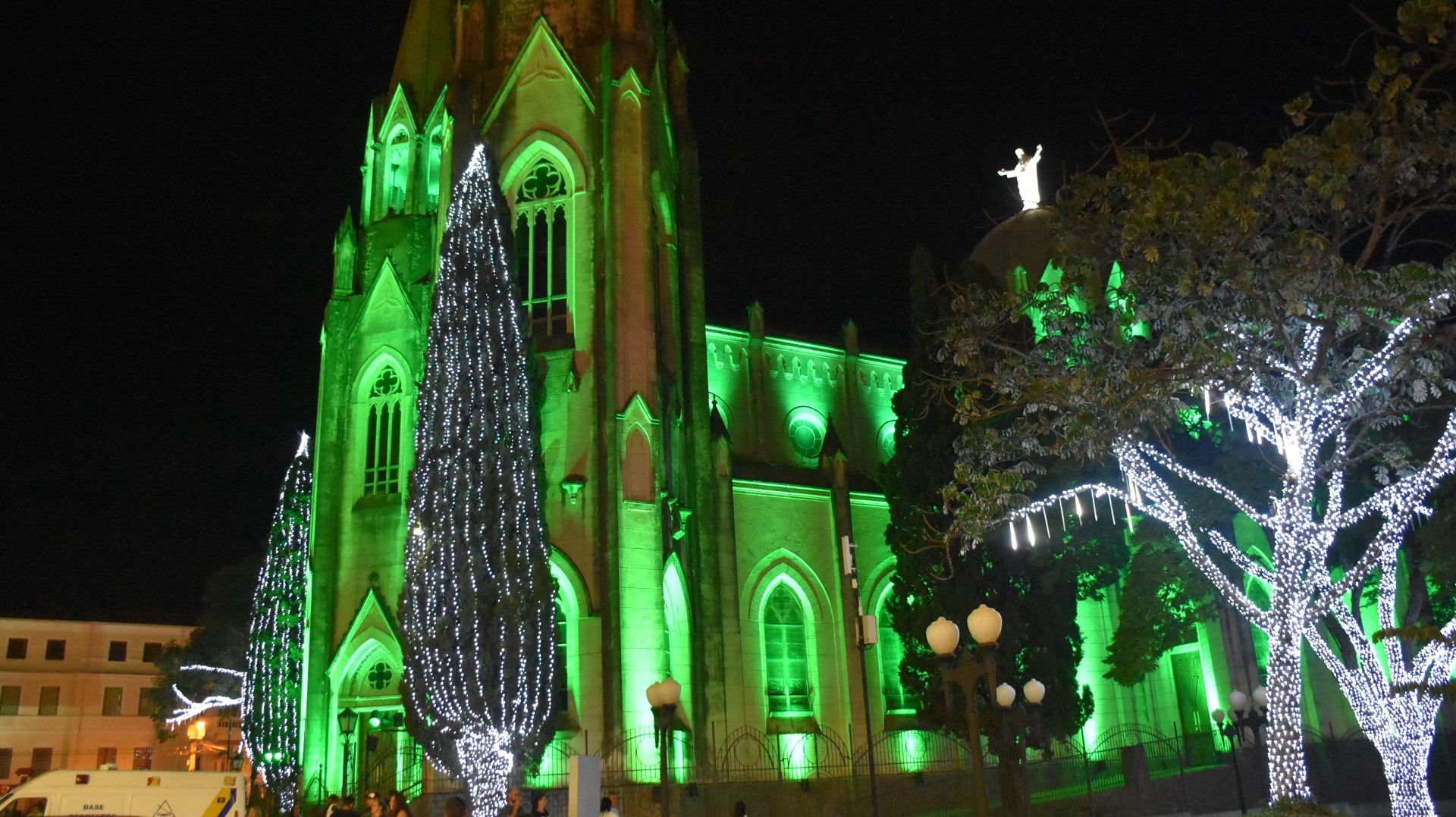 Acendimento das luzes de Natal Botucatu