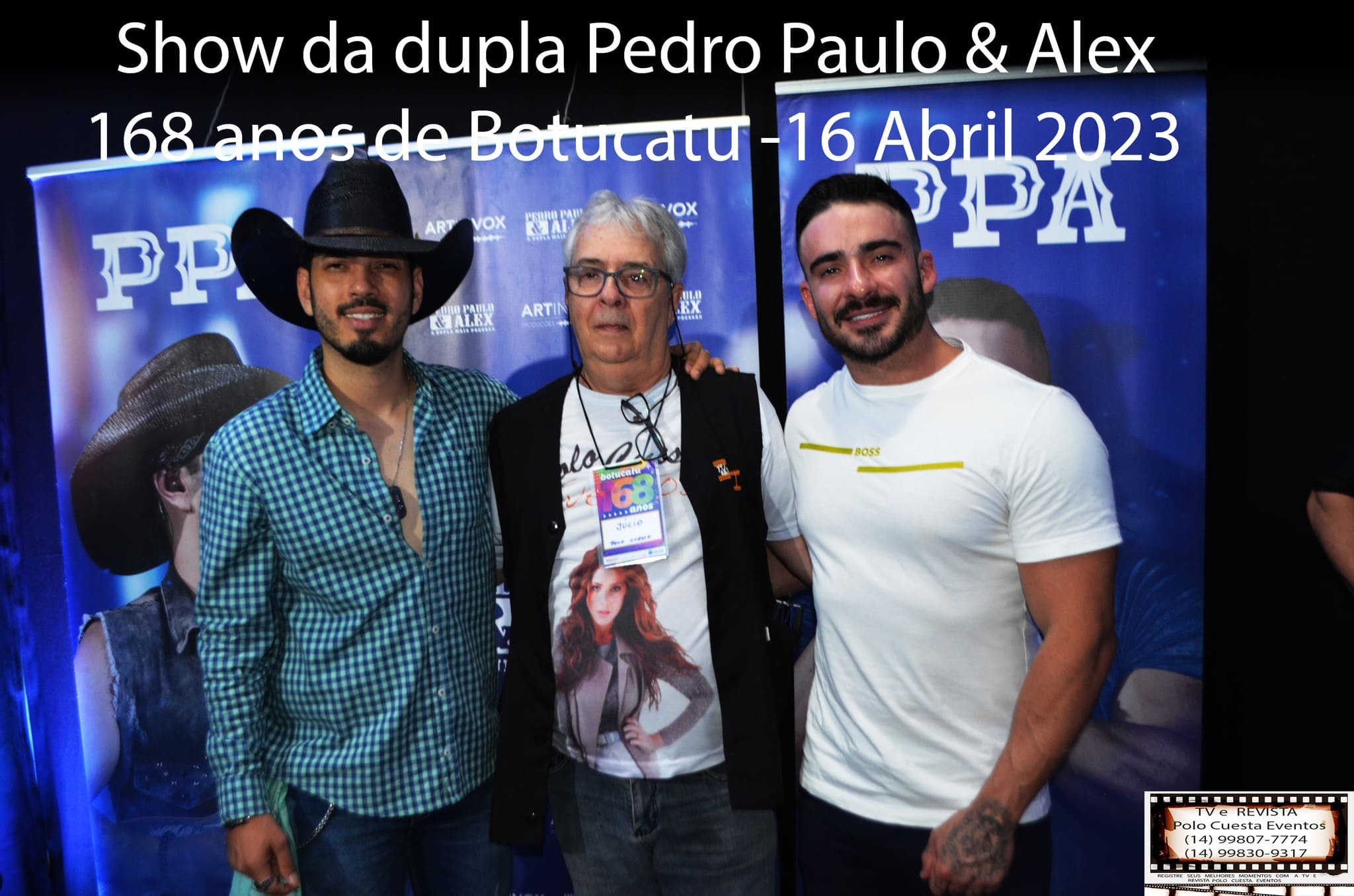 Show de Pedro Paulo & Alex 168 anos de BOTUCATU